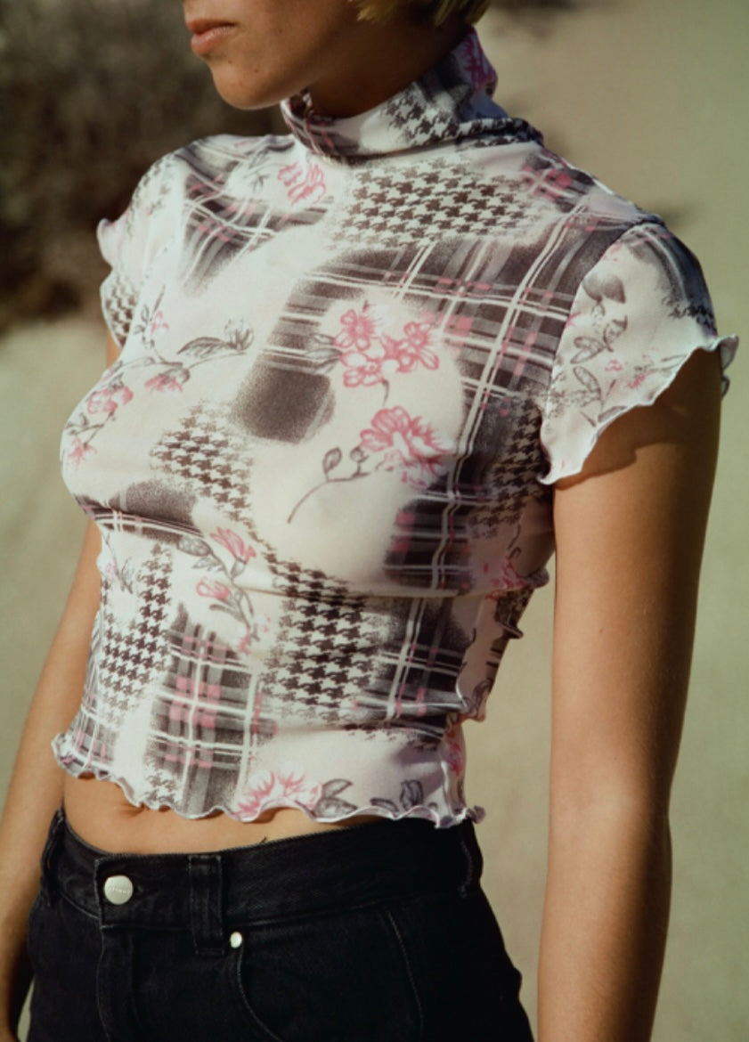Rosie mock neck